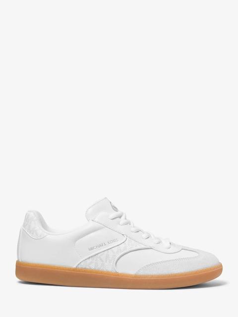 MICHAEL KORS Benny Mixed-Media Sneaker