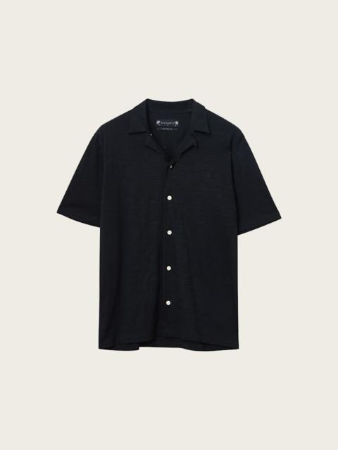 ALLSAINTS ROBSON SHORT SLEEVE RAMSKULL SHIRT