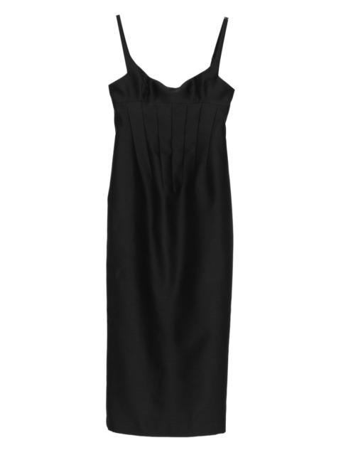 KHAITE Lotte midi dress