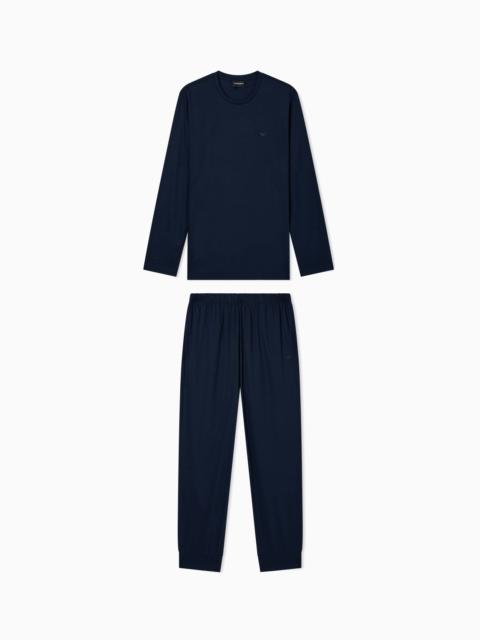 EMPORIO ARMANI ASV DELUXE JERSEY PYJAMAS