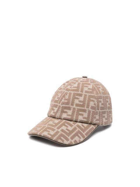 FENDI FF-jacquard cap