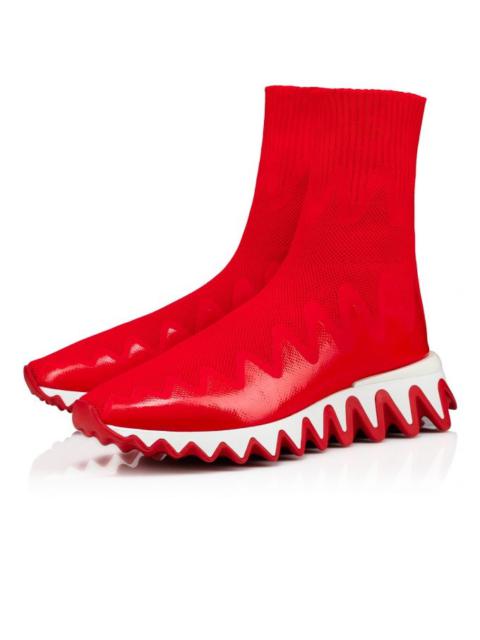Christian Louboutin Sharky Sock Woman Red