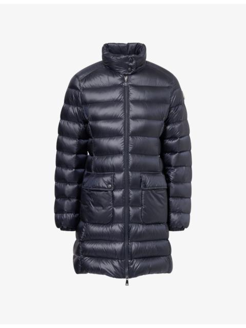 Moncler Genet Long Shell-Down Coat