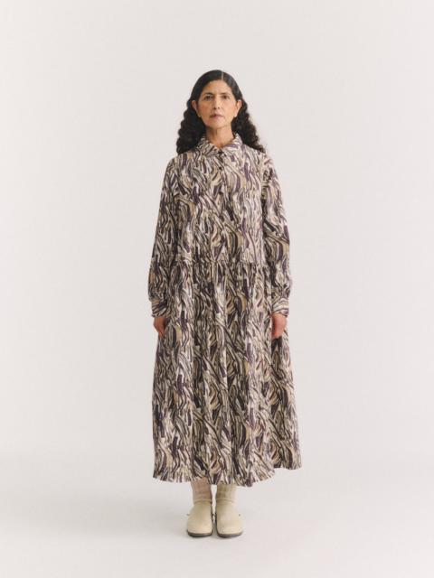 CASEY/CASEY JUPITER DRESS - L COT PRINT - EBONY