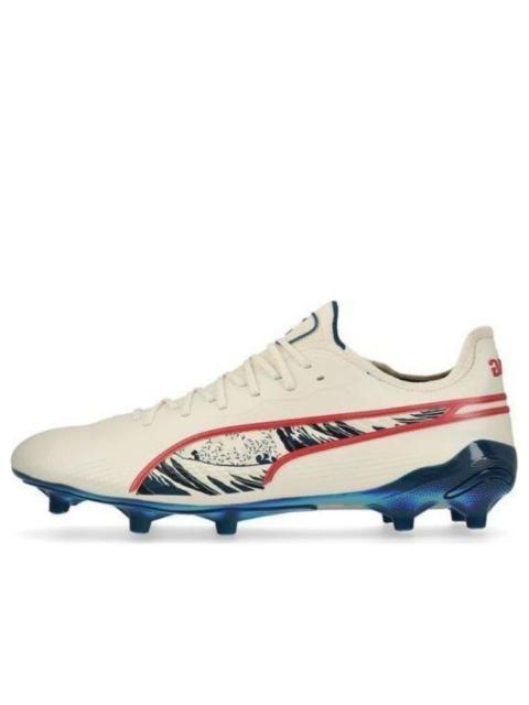 PUMA PUMA x Unisport King Ultimate FG 'Cream White Red' 108135-01