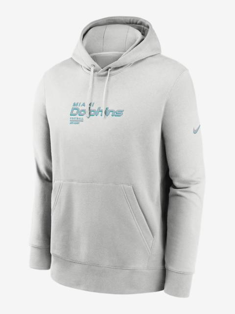 Nike Miami Dolphins Slot Receiver Club Men's Nike NFL Pullover Hoodie