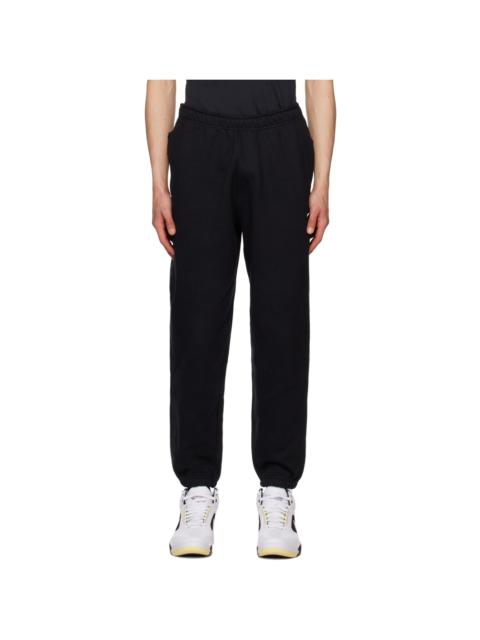 Black Solo Swoosh Lounge Pants