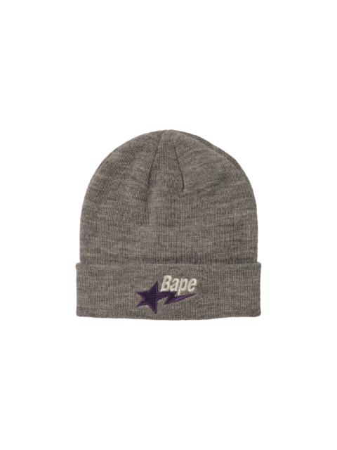 A BATHING APE® BAPE Sta Knit Cap 'Grey'