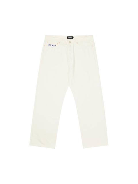 PALACE BAGGIES JEANS WHITE