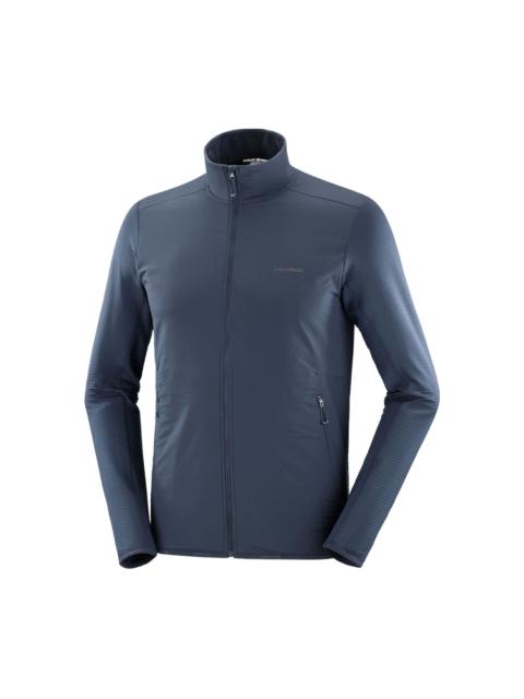 SALOMON Essential Lightwarm Hybrid zip-up sweatshirt