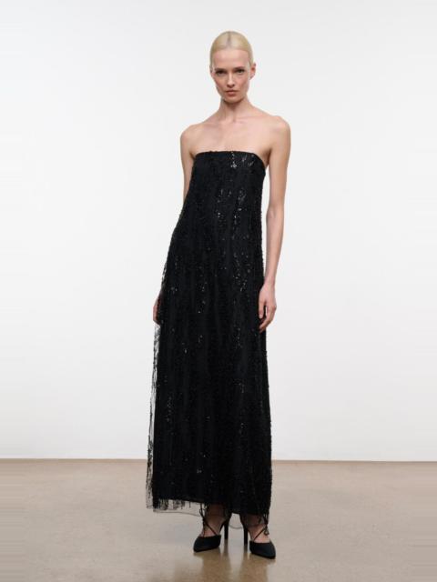STAUD STAUD CASSIE DRESS BLACK
