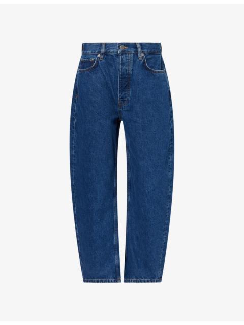 ANINE BING Fritz Barrel-Leg Denim Jeans