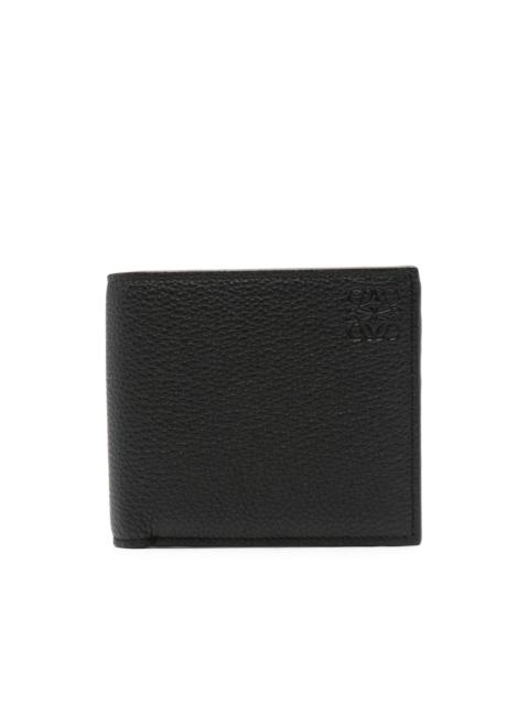 bi-fold leather wallet