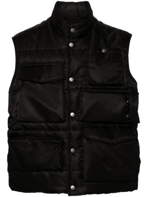 MM6 Maison Margiela single-stitch logo gilet