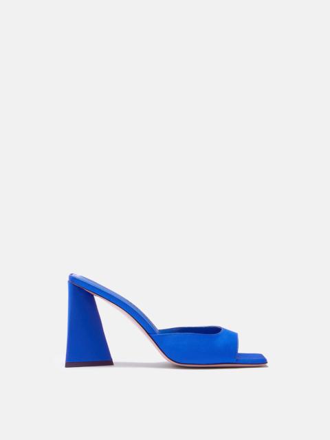 THE ATTICO ''MINI DEVON'' ELECTRIC BLUE MULE