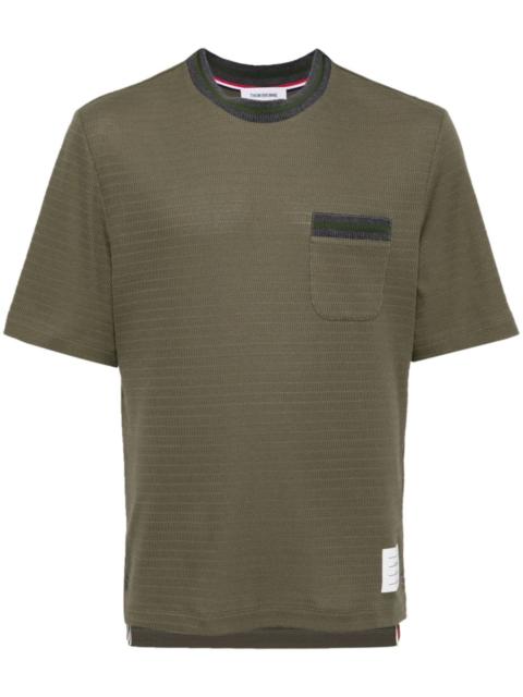 Thom Browne Pointelle cotton tee