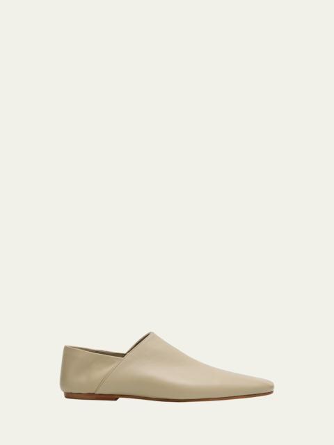 Dries Van Noten Babouche Leather Ballerina Flats