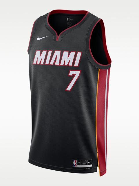 Nike Giannis Antetokounmpo Miami Heat Icon Edition Men's Nike Brand Dri-FIT NBA Swingman Jersey