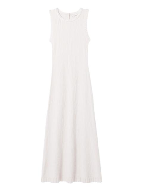 Claudie Pierlot ruffled-trim midi dress