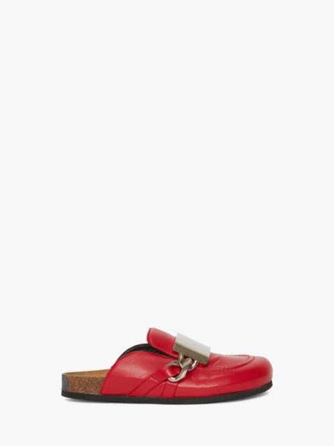 JW Anderson GOURMET CHAIN LOAFER MULES
