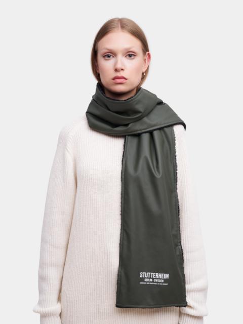 Stutterheim Rain Scarf Green