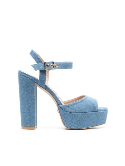 Stuart Weitzman block-heel platform sandals