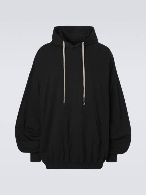Rick Owens DRKSHDW DRKSHDW Hun cotton jersey hoodie