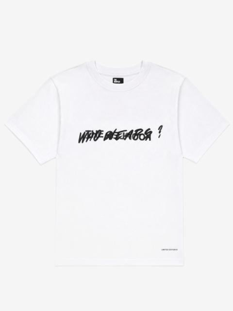 The Kooples WHITE 'WHO WEARS' UNISEX T-SHIRT
