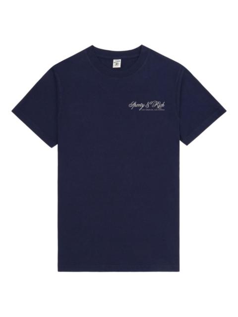 Sporty & Rich International logo-print T-shirt