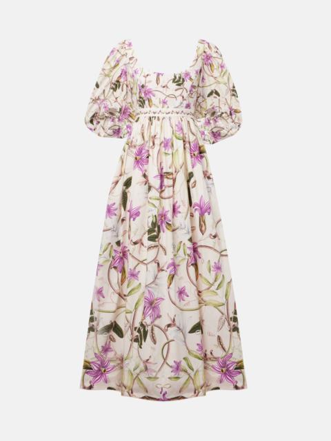 Agua by Agua Bendita Viviane floral cotton maxi dress