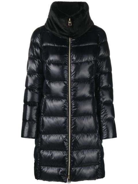 Herno Ultralight zip-up puffer coat