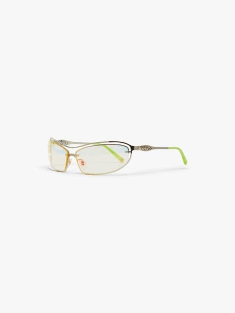 CASABLANCA Lime Spiral Sunglasses | Casablanca Paris