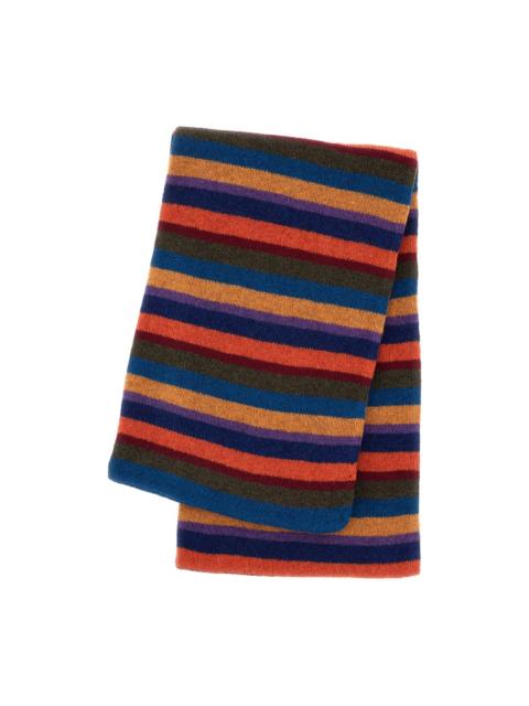 Paul Smith striped wool scarf