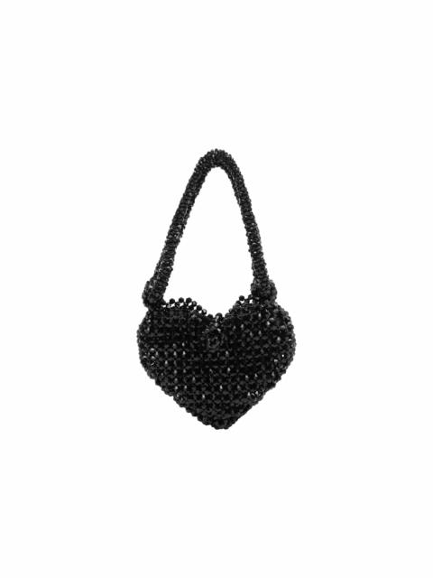 ALÉMAIS Etta Beaded Heart Bag