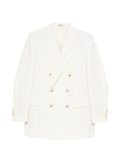 AURALEE double-breasted blazer