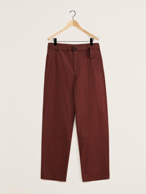 Lemaire SEAMLESS BELTED PANTS