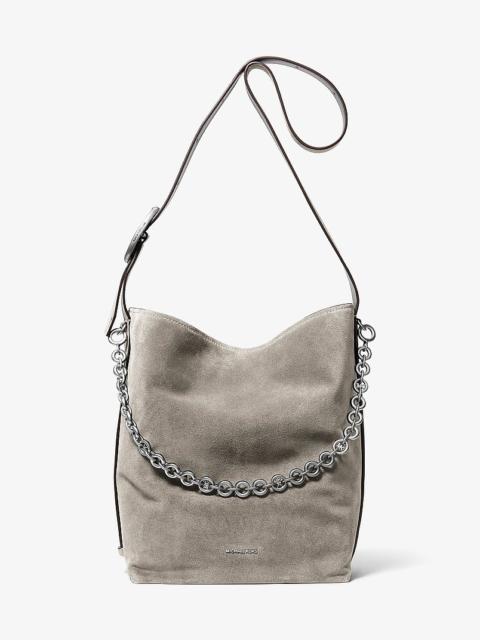 MICHAEL KORS Nolita Large Suede Bucket Bag