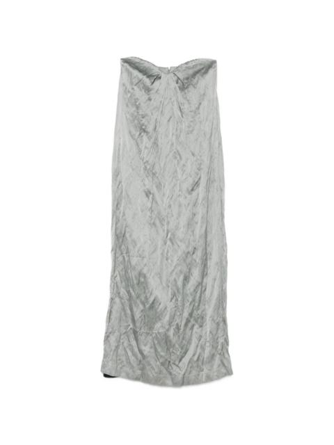 ESSE Studios Lume crushed-effect dress