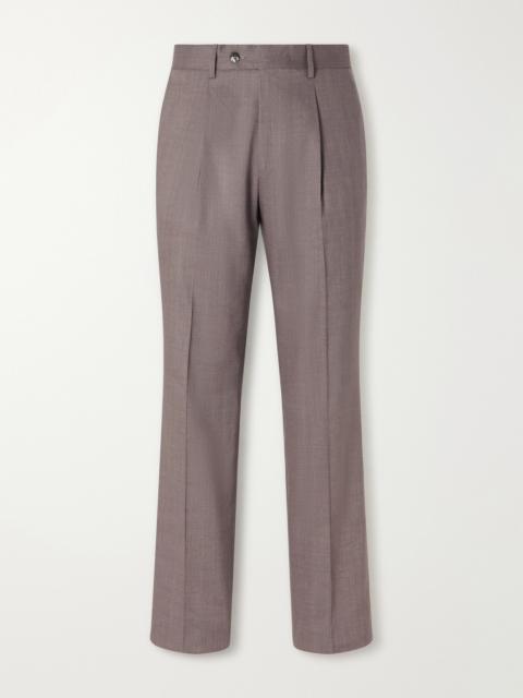 FRESCOBOL CARIOCA Affonso 2.0 Straight-Leg Linen and Wool-Blend Trousers