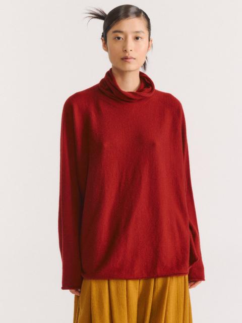 CASEY/CASEY CHIMNEY SEAMLESS JUMPER - CASH - RUST