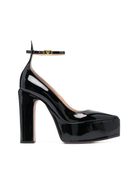 Valentino Tan-Go 130 patent leather pumps