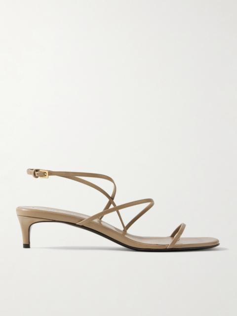 KHAITE Loop Leather Sandals