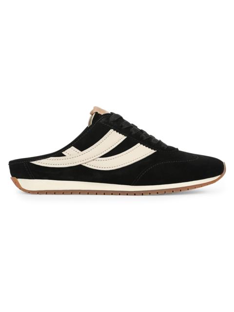 Vince Women's Oasis Suede Mule Sneakers - Black