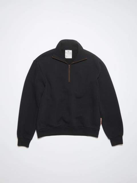 Acne Studios Zippered sweater - Black