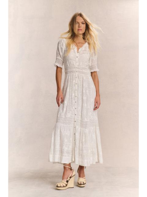 LoveShackFancy Minka Heritage Maxi Dress