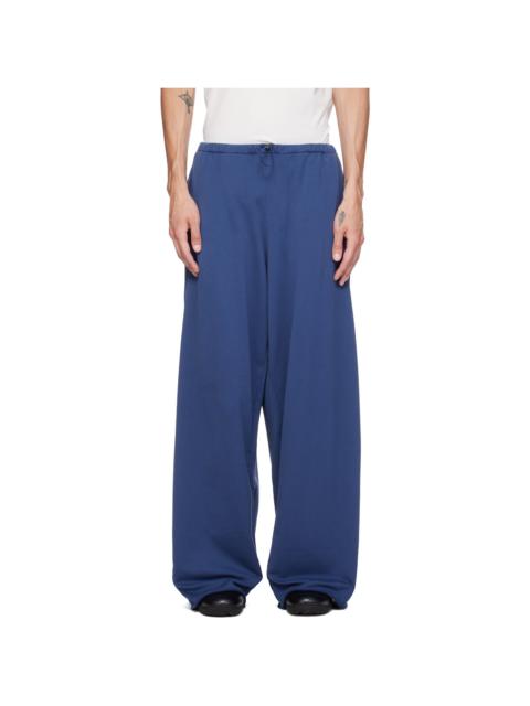 Kiko Kostadinov Blue Veleka Wide Trousers