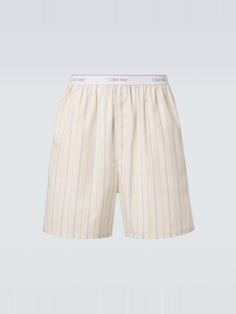 Calvin Klein Collection Edward striped technical shorts