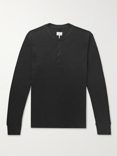 rag & bone Cotton-Jersey Henley T-Shirt