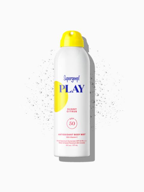 Supergoop PLAY Antioxidant Body Mist SPF 50 with Vitamin C
