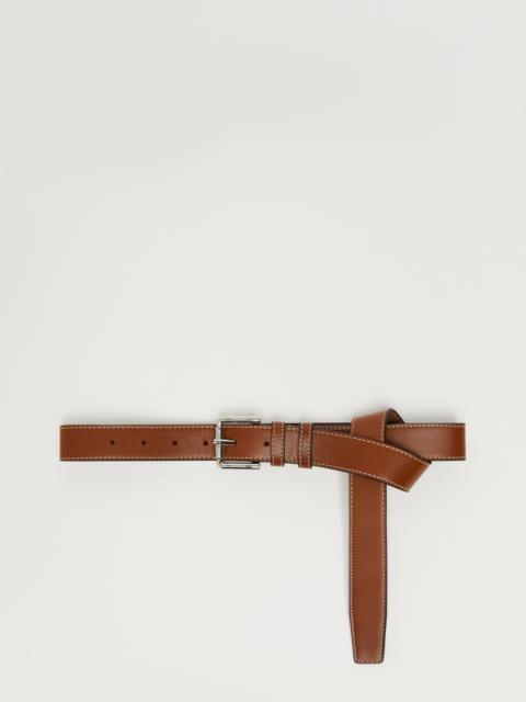 Max Mara LEATHER30LONG Long leather belt